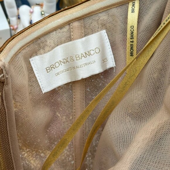 🆕 BRONX & BANCO 🧿 NWOT Dahlia Fuchsia Multi Sequin Maxi Dress, Sz XS US 2 - Picture 14 of 15